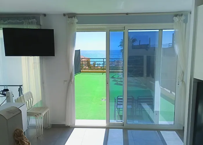 Apartamento Sunshine Vistas Al Mar - Acceso Por Escaleras Málaga